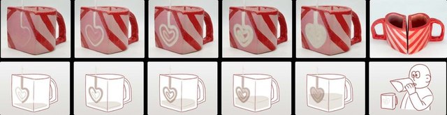 ViviClay: Fabricating Ceramics with Animated Surface Effects